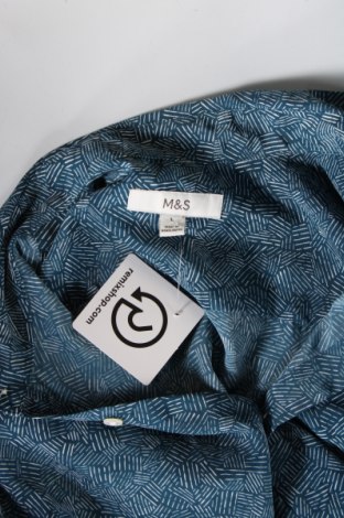 Herrenhemd Marks & Spencer, Größe L, Farbe Blau, Preis 13,92 €