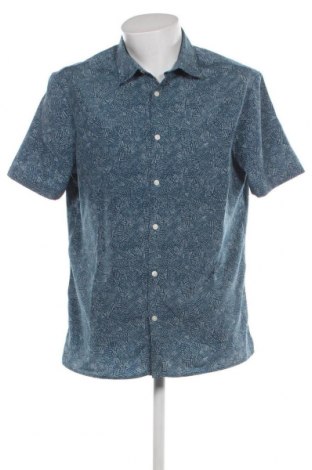 Мъжка риза Marks & Spencer, Размер L, Цвят Син, Цена 20,00 лв.