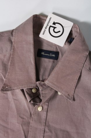 Herrenhemd Massimo Dutti, Größe XXL, Farbe Braun, Preis 19,00 €