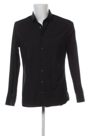 Ανδρικό πουκάμισο Olymp, Μέγεθος L, Χρώμα Μαύρο, Τιμή 60,31 €
