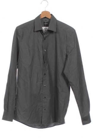 Ανδρικό πουκάμισο Olymp, Μέγεθος M, Χρώμα Γκρί, Τιμή 9,65 €