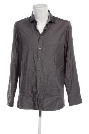 Ανδρικό πουκάμισο Olymp, Μέγεθος XL, Χρώμα Γκρί, Τιμή 10,61 €