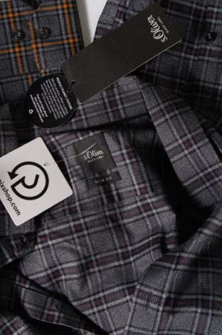 Herrenhemd S.Oliver Black Label, Größe M, Farbe Mehrfarbig, Preis 60,31 €