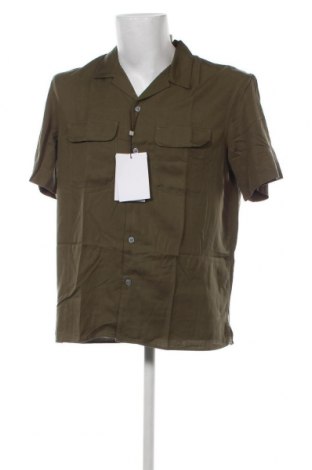 Мъжка риза Selected Homme, Размер M, Цвят Зелен, Цена 14,96 лв.