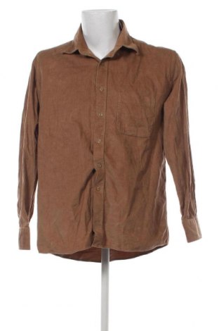 Ανδρικό πουκάμισο TCM, Μέγεθος L, Χρώμα  Μπέζ, Τιμή 4,13 €
