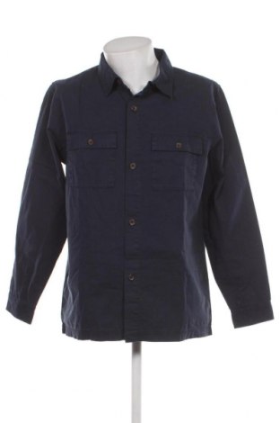 Herrenhemd Threadbare, Größe L, Farbe Blau, Preis 8,77 €