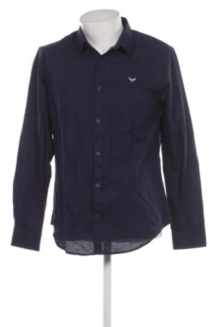Ανδρικό πουκάμισο Threadbare, Μέγεθος M, Χρώμα Μπλέ, Τιμή 23,71 €