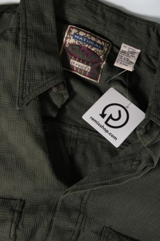 Ανδρικό πουκάμισο Threads, Μέγεθος L, Χρώμα Πράσινο, Τιμή 7,79 €