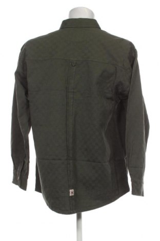 Ανδρικό πουκάμισο Threads, Μέγεθος L, Χρώμα Πράσινο, Τιμή 5,57 €