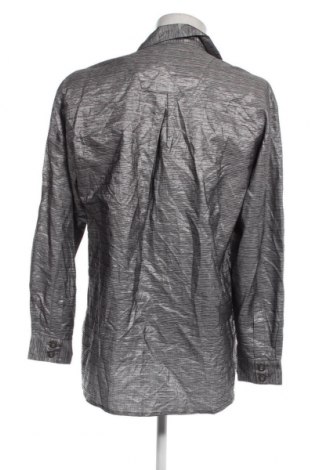Herrenhemd Tziacco, Größe L, Farbe Grau, Preis 2,30 €