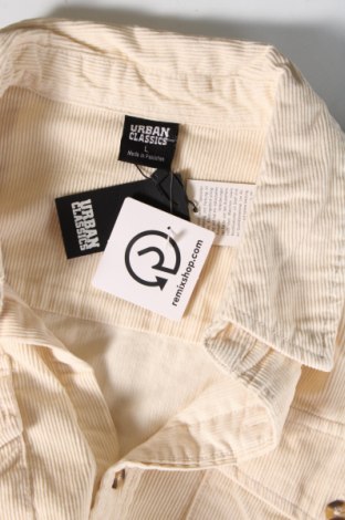 Ανδρικό πουκάμισο Urban Classics, Μέγεθος L, Χρώμα  Μπέζ, Τιμή 7,36 €