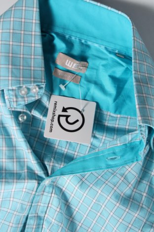 Ανδρικό πουκάμισο WE, Μέγεθος M, Χρώμα Μπλέ, Τιμή 14,83 €