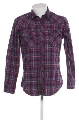 Ανδρικό πουκάμισο Wrangler, Μέγεθος M, Χρώμα Βιολετί, Τιμή 15,96 €