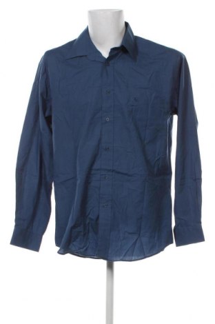 Ανδρικό πουκάμισο Yves Dorsey, Μέγεθος L, Χρώμα Μπλέ, Τιμή 5,31 €