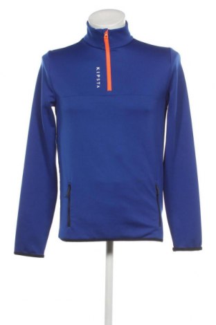 Мъжка спортна блуза Decathlon, Размер S, Цвят Син, Цена 10,40 лв.