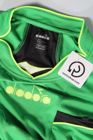 Мъжка спортна блуза Diadora, Размер M, Цвят Зелен, Цена 36,30 лв.