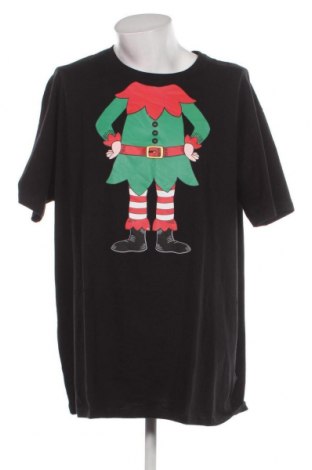 Herren T-Shirt Badrhino, Größe 4XL, Farbe Schwarz, Preis 10,82 €