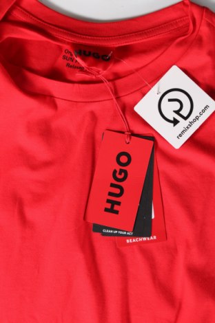 Męski T-shirt Hugo Boss, Rozmiar M, Kolor Czerwony, Cena 279,87 zł