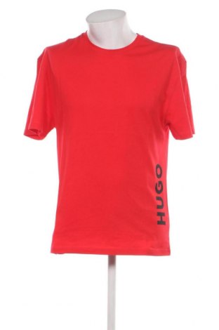 Мъжка тениска Hugo Boss, Размер M, Цвят Червен, Цена 75,60 лв.