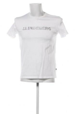Herren T-Shirt J.Lindeberg, Größe M, Farbe Weiß, Preis 35,05 €