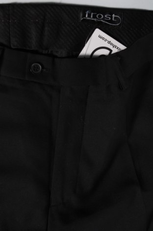 Pantaloni raiați de bărbați Frost, Mărime L, Culoare Negru, Preț 20,99 Lei