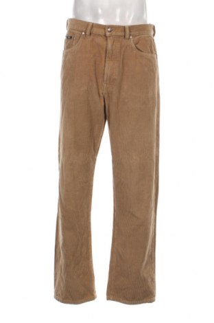 Pantaloni raiați de bărbați Hugo Boss, Mărime M, Culoare Bej, Preț 48,36 Lei