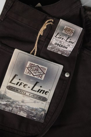 Ανδρικό κοτλέ παντελόνι Life Line, Μέγεθος XS, Χρώμα Καφέ, Τιμή 6,64 €