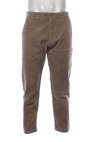 Pantaloni raiați de bărbați Q/S by S.Oliver, Mărime L, Culoare Maro, Preț 34,34 Lei
