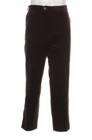 Pantaloni raiați de bărbați Walbusch, Mărime XL, Culoare Maro, Preț 31,84 Lei