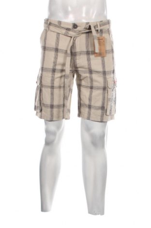 Pantaloni scurți de bărbați Desigual, Mărime M, Culoare Bej, Preț 62,96 Lei