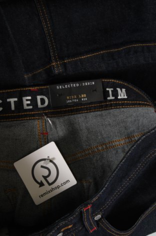 Ανδρικό κοντό παντελόνι Selected, Μέγεθος S, Χρώμα Μπλέ, Τιμή 44,85 €