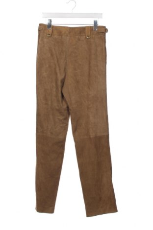 Pánské kožené kalhoty , Velikost S, Barva Béžová, Cena  201,00 Kč