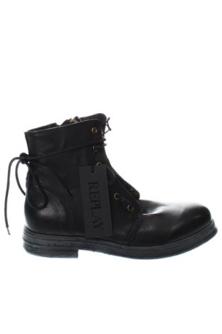 Ανδρικά παπούτσια Replay, Μέγεθος 41, Χρώμα Μαύρο, Τιμή 83,11 €