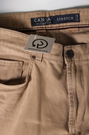 Pantaloni de bărbați Canda, Mărime M, Culoare Bej, Preț 95,39 Lei