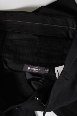 Pánské kalhoty  Dressmann, Velikost XL, Barva Černá, Cena  134,00 Kč