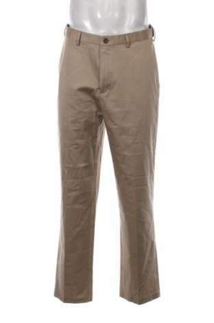 Ανδρικό παντελόνι Haggar, Μέγεθος L, Χρώμα  Μπέζ, Τιμή 3,77 €
