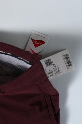 Ανδρικό παντελόνι Jack & Jones, Μέγεθος M, Χρώμα Κόκκινο, Τιμή 5,50 €