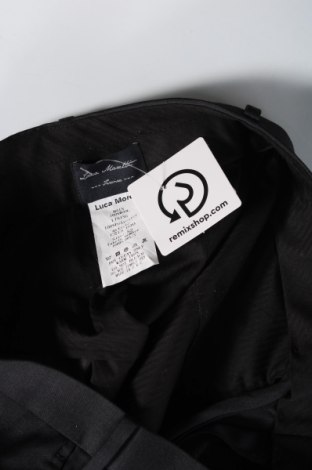 Мъжки панталон Luca Moretti, Размер L, Цвят Черен, Цена 10,00 лв.