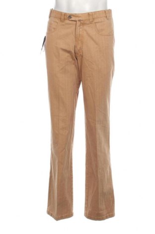 Мъжки панталон Luigi Morini, Размер M, Цвят Бежов, Цена 8,70 лв.