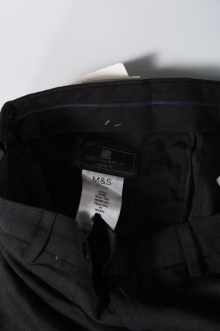 Ανδρικό παντελόνι Marks & Spencer, Μέγεθος L, Χρώμα Γκρί, Τιμή 3,83 €