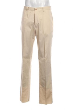 Мъжки панталон Romeo Gigli, Размер L, Цвят Бежов, Цена 15,84 лв.