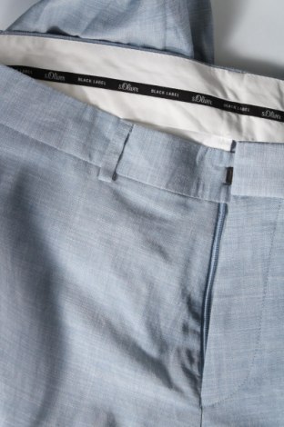 Pantaloni de bărbați S.Oliver Black Label, Mărime L, Culoare Albastru, Preț 434,21 Lei