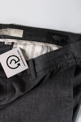 Ανδρικό παντελόνι S.Oliver Black Label, Μέγεθος XL, Χρώμα Γκρί, Τιμή 10,21 €