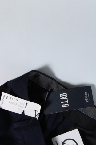 Мъжки панталон S.Oliver Black Label, Размер M, Цвят Син, Цена 13,20 лв.