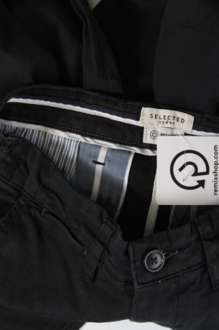 Мъжки панталон Selected Homme, Размер XS, Цвят Черен, Цена 7,82 лв.