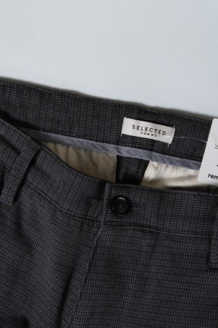 Мъжки панталон Selected Homme, Размер L, Цвят Сив, Цена 34,00 лв.