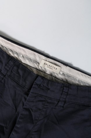 Pantaloni de bărbați Selected Homme, Mărime L, Culoare Albastru, Preț 111,84 Lei
