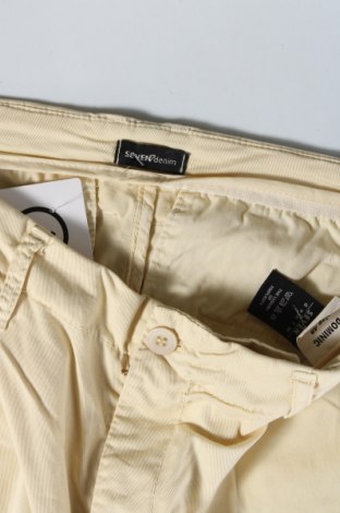 Pantaloni de bărbați Seven 7, Mărime M, Culoare Galben, Preț 95,39 Lei