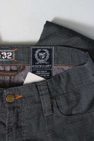 Pantaloni de bărbați State Of Art, Mărime M, Culoare Gri, Preț 33,29 Lei