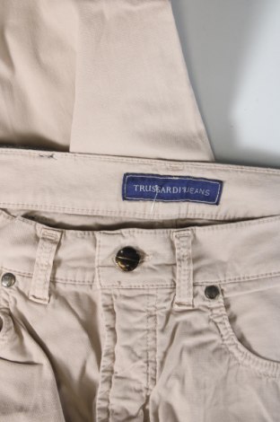 Herrenhose Trussardi Jeans, Größe M, Farbe Beige, Preis 5,21 €